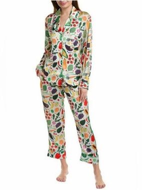 Karen Mabon x Anthropologie Veggie Garden Pajama Top L